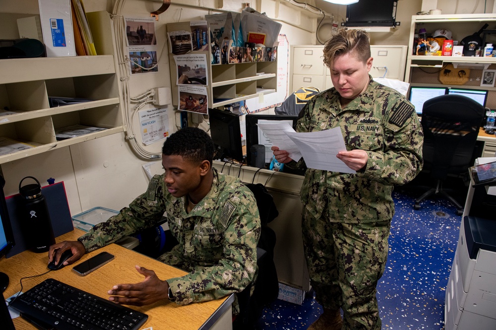 USS America (LHA 6) Conducts Daily Operations