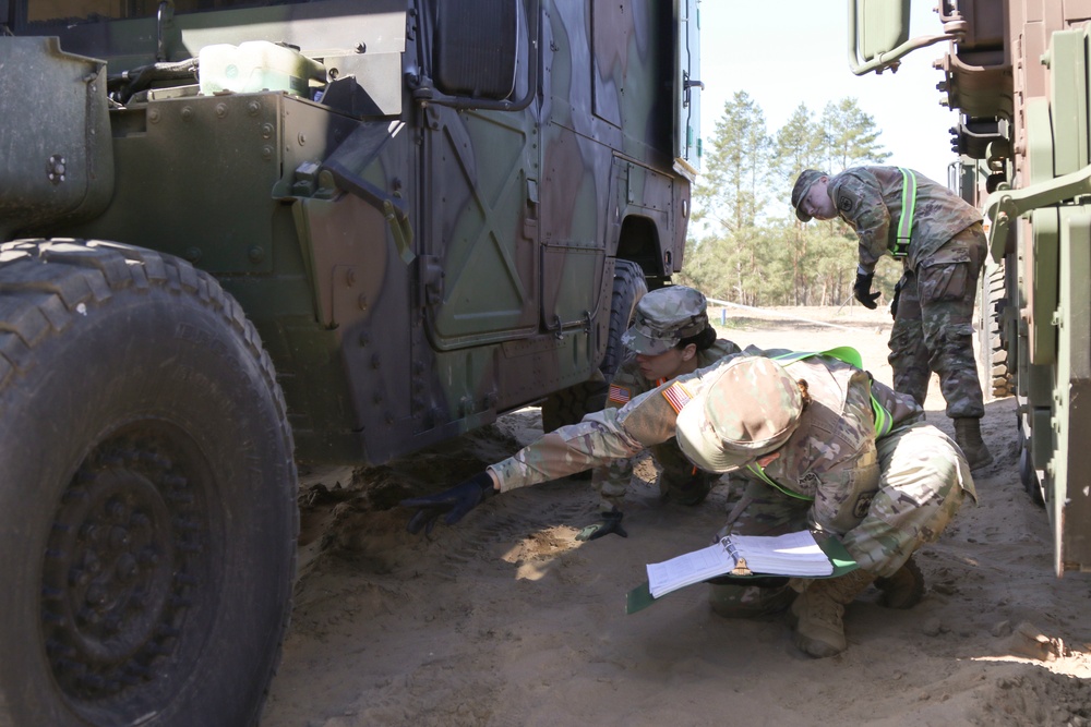1-109th Field Artillery Soldiers draw prepositioned stock in Lithuania