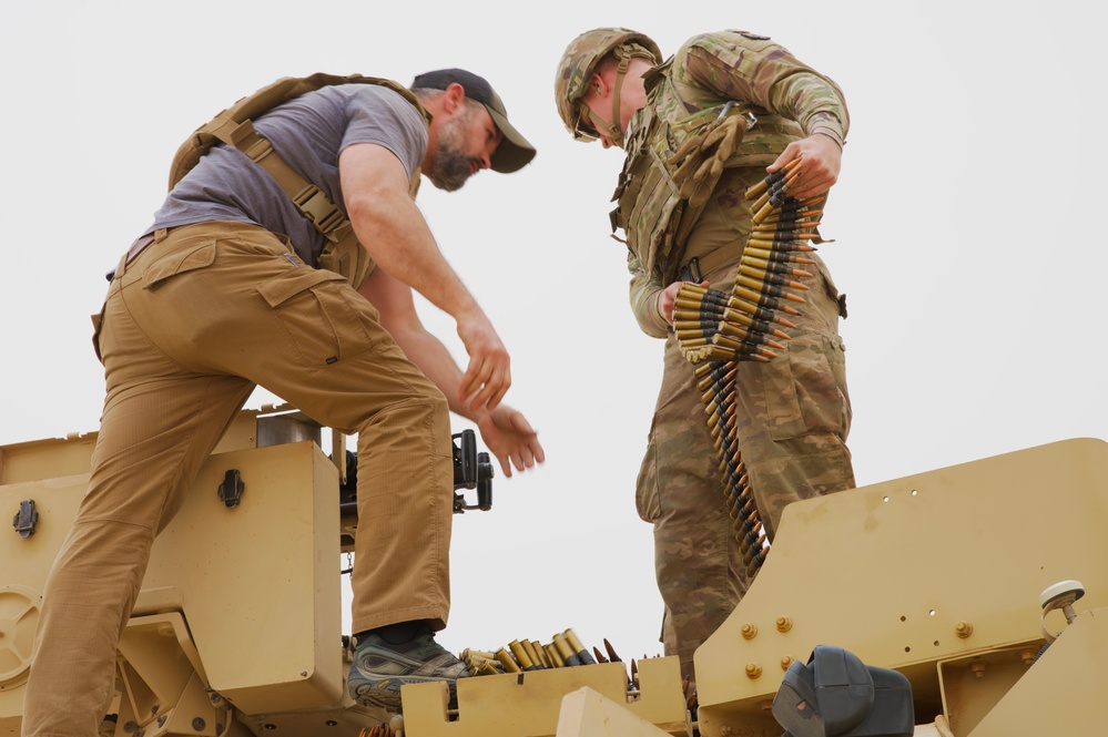 Camp Sparta hosts shooting range training for Soldiers and Airmen