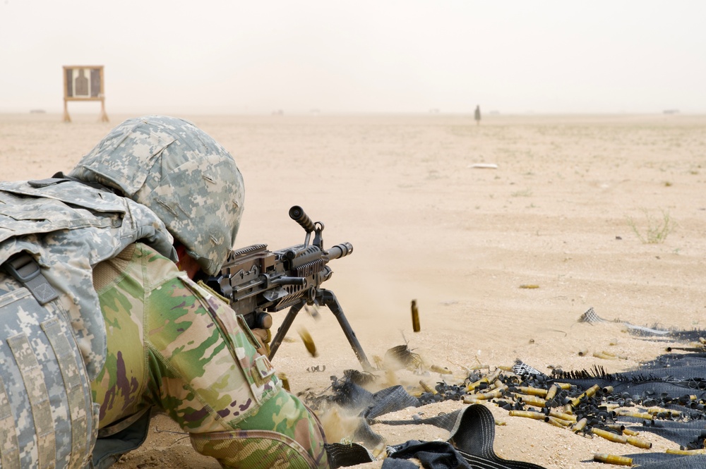 Camp Sparta hosts shooting range training for Soldiers and Airmen