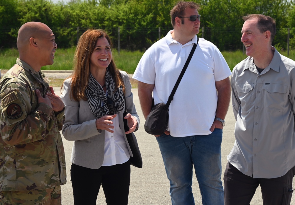 The Honorable Kate Marie Byrnes Visits 175th Wing Airmen in North Macedonia