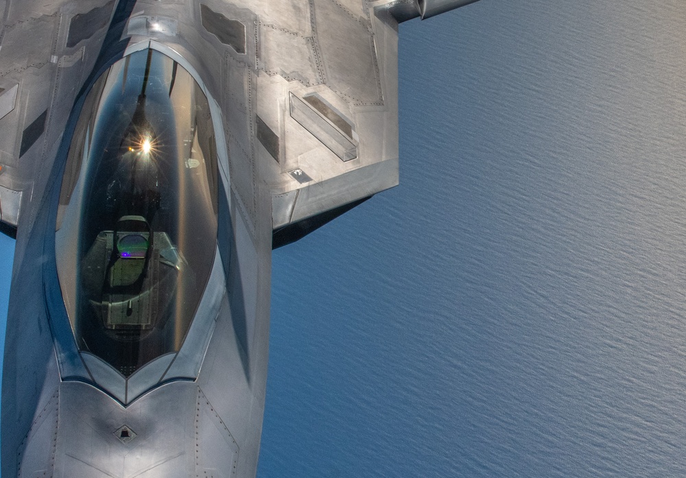 F-22 Raptor at Sentry Savannah