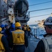 USS San Jacinto conducts replenishment at sea