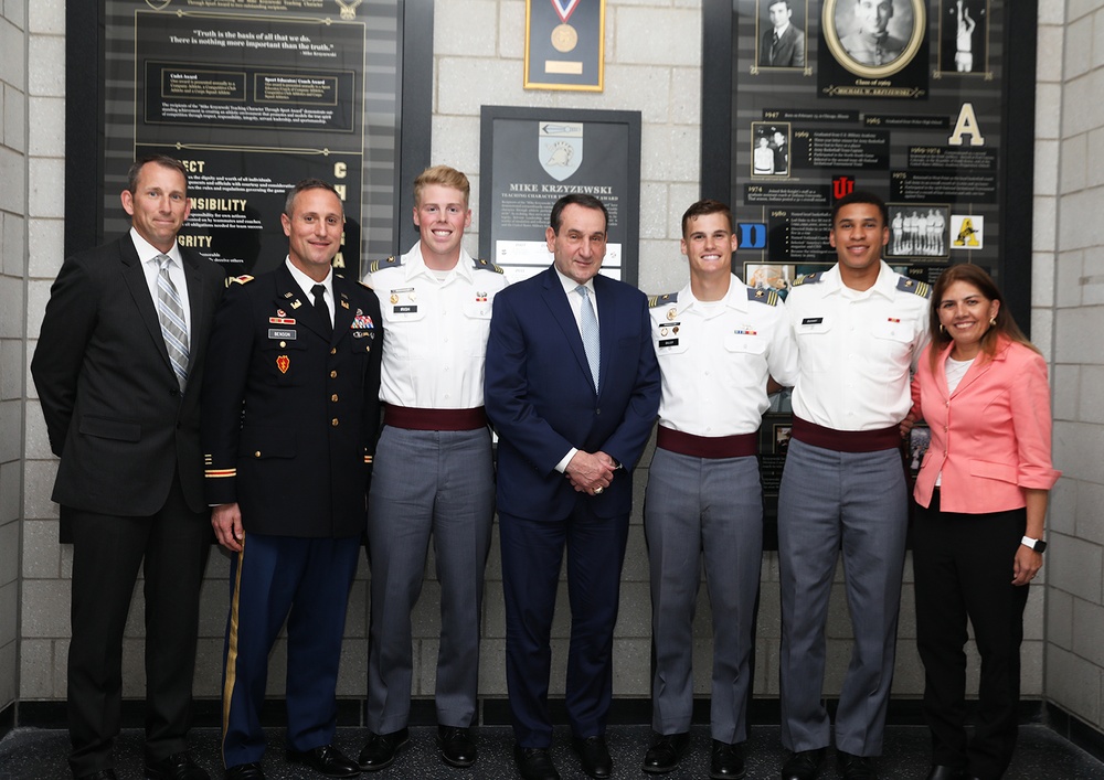 Cadets, faculty receive awards during 16th annual Coach K Awards Ceremony