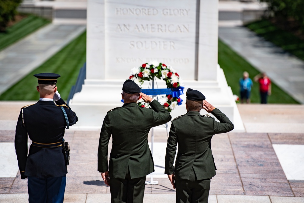 Permanent Secretary of the Ministry of Defense General Warakiat Rattananont Visits ANC