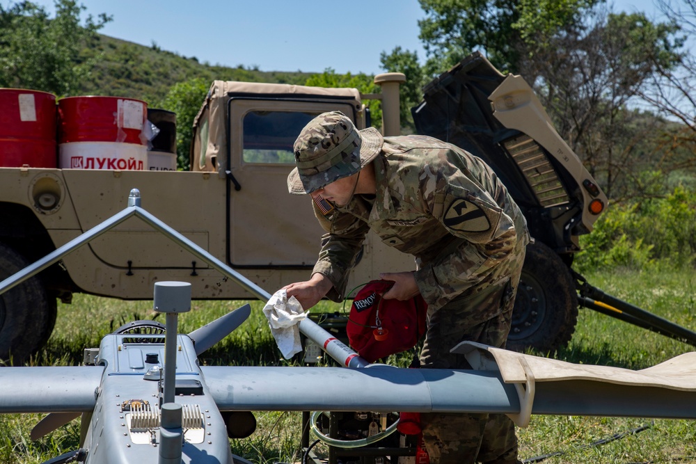 1st Air Cavalry Brigade exercises UAV capabilities during Swift Response