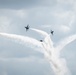 The U.S. Air Force Demonstration Squadron “Thunderbirds” perform during The Great Texas Airshow