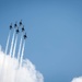 The U.S. Air Force Demonstration Squadron “Thunderbirds” perform during The Great Texas Airshow