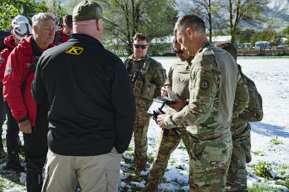 Utah National Guard aids Utah County authorities in search and rescue efforts