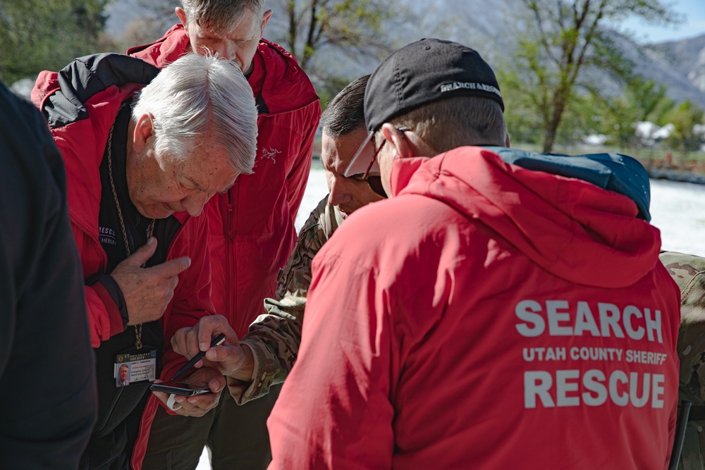 Utah National Guard aids Utah County authorities in search and rescue efforts