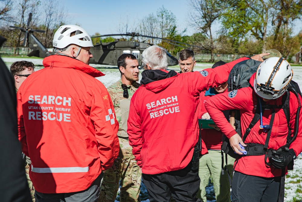 Utah National Guard aids Utah County authorities in search and rescue efforts