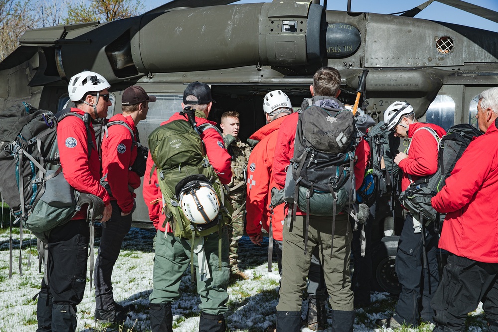 Utah National Guard aids Utah County authorities in search and rescue efforts