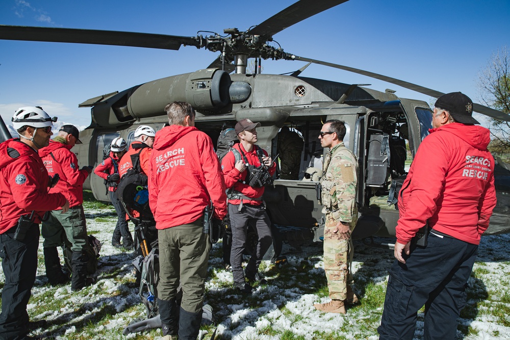 Utah National Guard aids Utah County authorities in search and rescue efforts