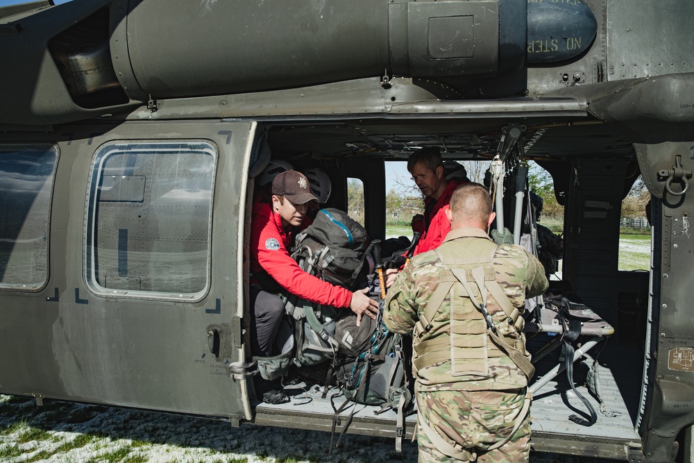 Utah National Guard aids Utah County authorities in search and rescue efforts