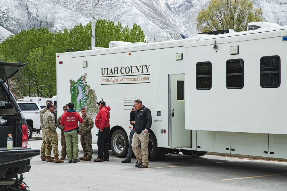 Utah National Guard aids Utah County authorities in search and rescue efforts