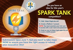 Innovators: Take action now for Spark Tank 2023