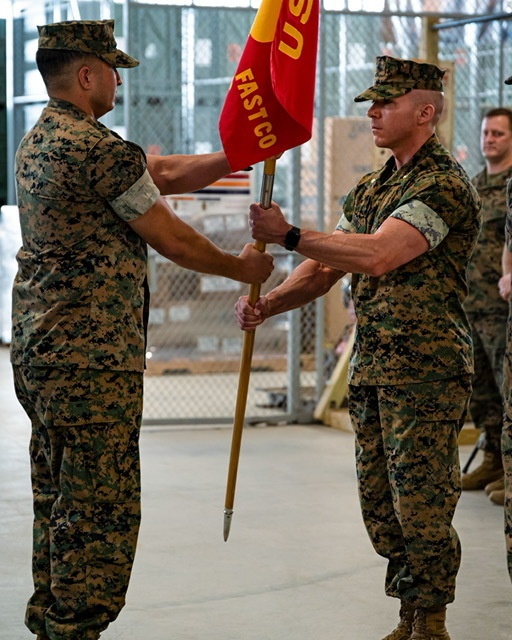 Marine Corps Security Force Regiment Company C Change of Command