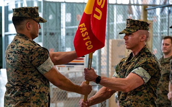 Marine Corps Security Force Regiment Company C Change of Command