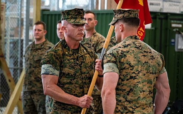 Marine Corps Security Force Regiment Company C Change of Command