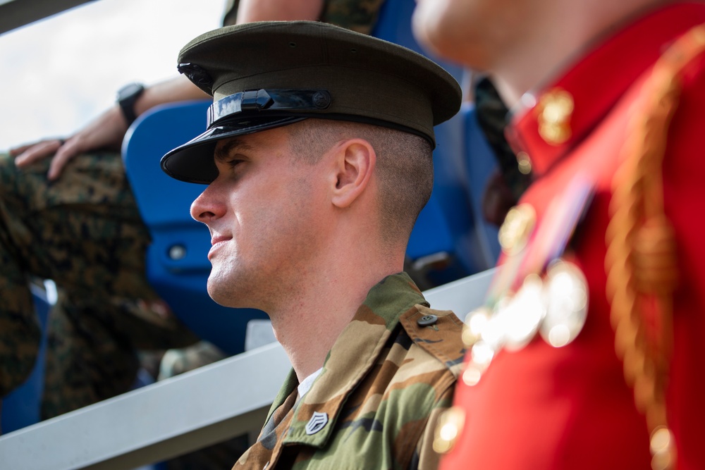 &quot;The Commandant's Own&quot; hold Ceremonial Bugler Tryouts