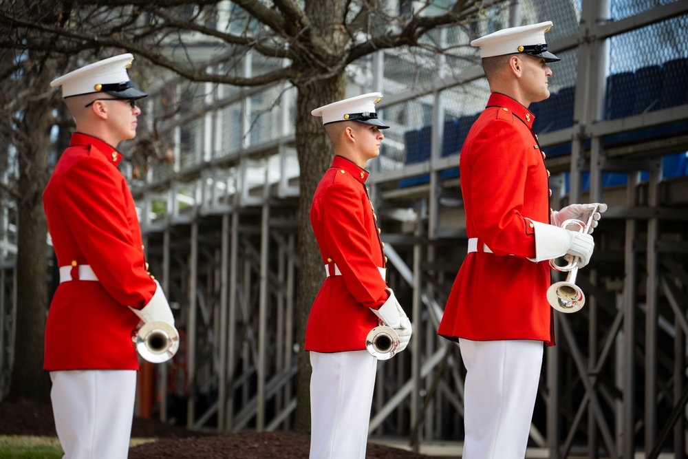 &quot;The Commandant's Own&quot; hold Ceremonial Bugler Tryouts