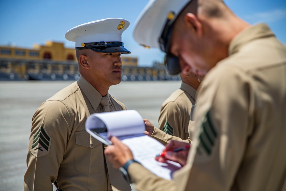 Drill Instructor School Inspection