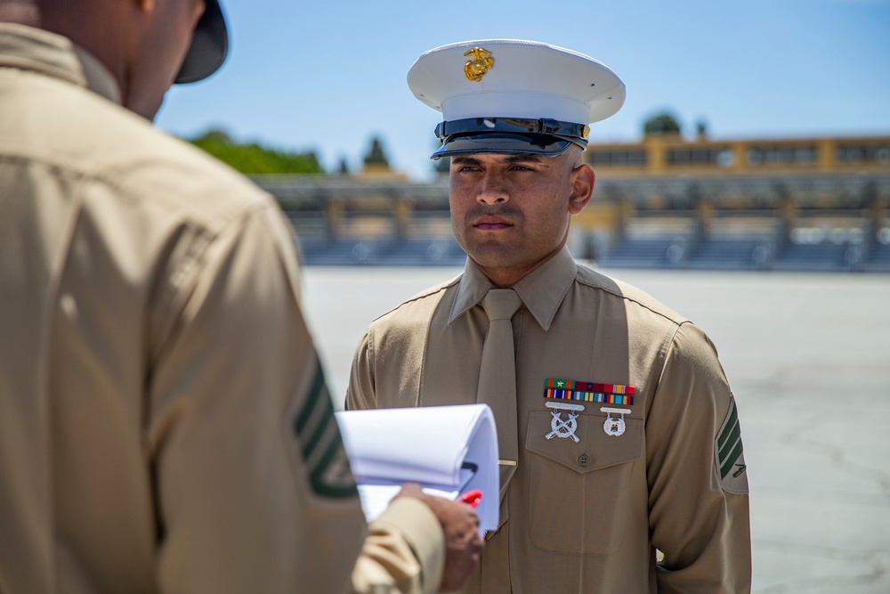 Drill Instructor School Inspection