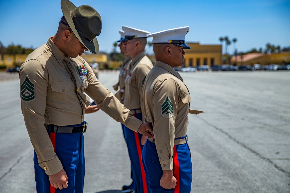 Drill Instructor School Inspection