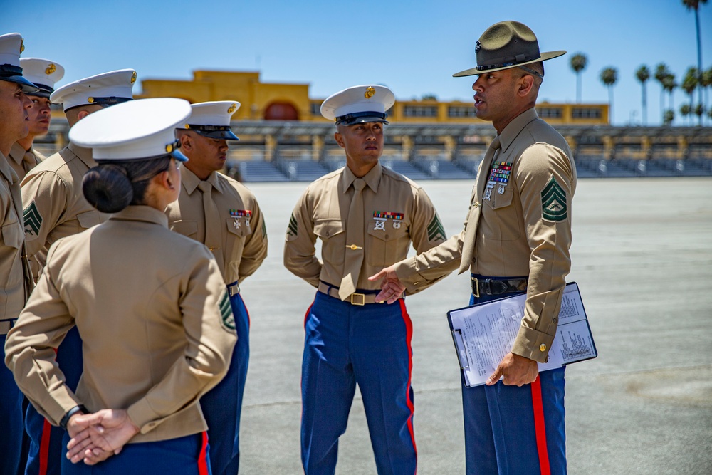 Drill Instructor School Inspection