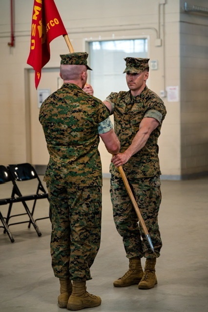 Marine Corps Security Force Regiment Company C Change of Command