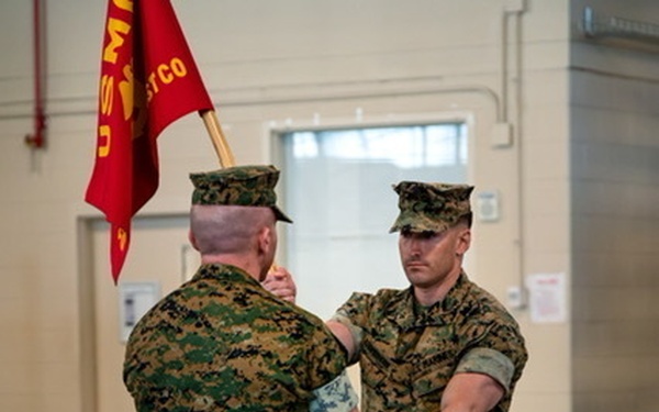 Marine Corps Security Force Regiment Company C Change of Command