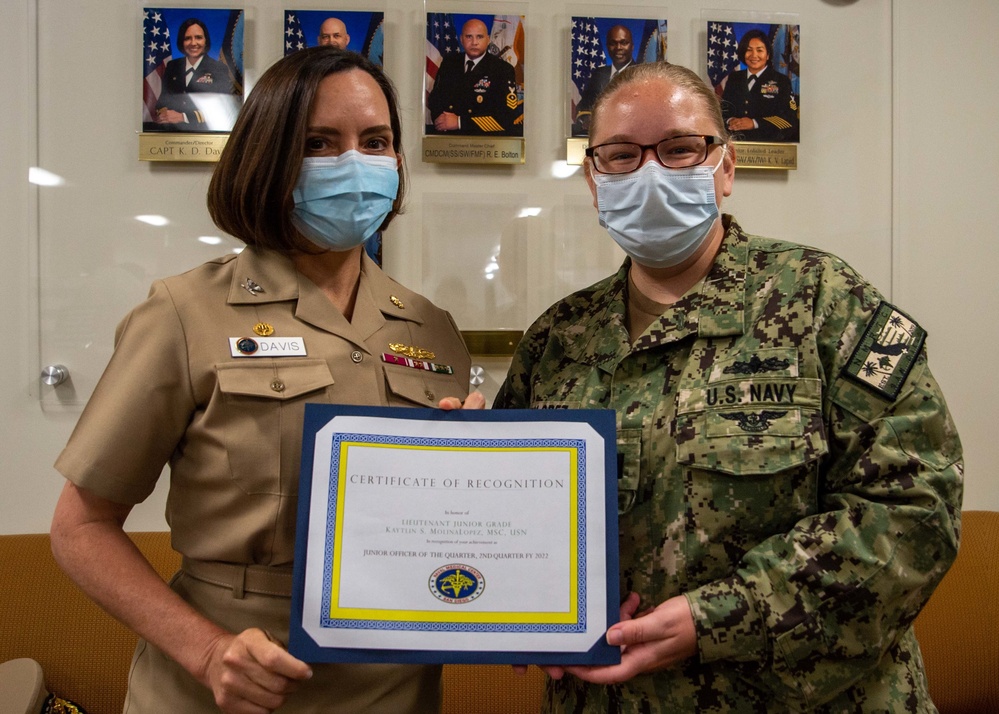 NMRTC San Diego’s CO Awards Staff Members