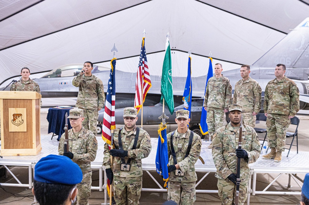 Ten-hut to the new commander of the 378th AEW