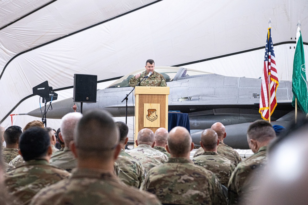 Ten-hut to the new commander of the 378th AEW