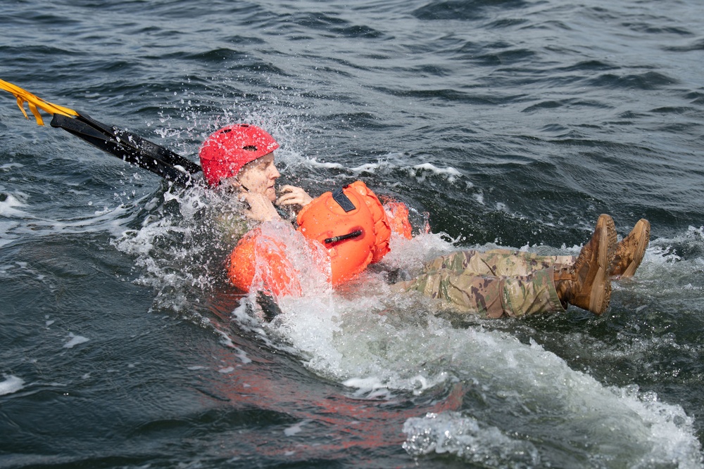 Air Commandos participate in Parachute Water Survival Training