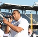 Navy Band Cruisers play for Navy Day at Nationals Park