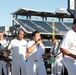 Navy Band Cruisers play for Navy Day at Nationals Park