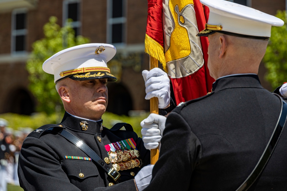Marine Barracks Washington Change of Command Ceremony