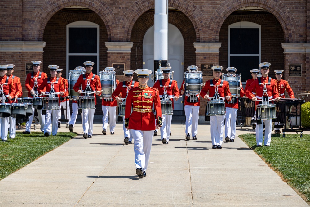 Marine Barracks Washington Change of Command Ceremony