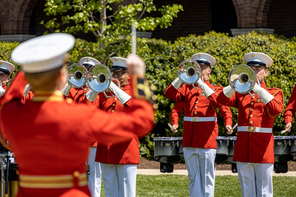 Marine Barracks Washington Change of Command Ceremony