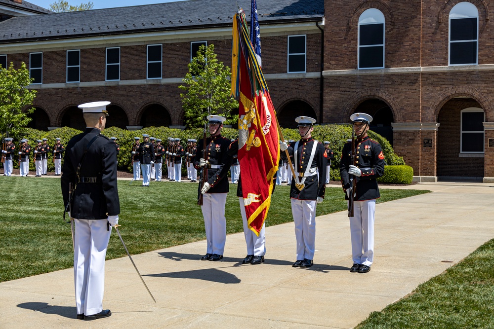 Marine Barracks Washington Change of Command Ceremony