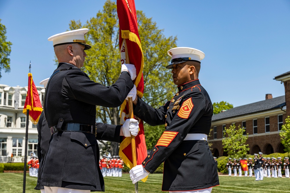 Marine Barracks Washington Change of Command Ceremony