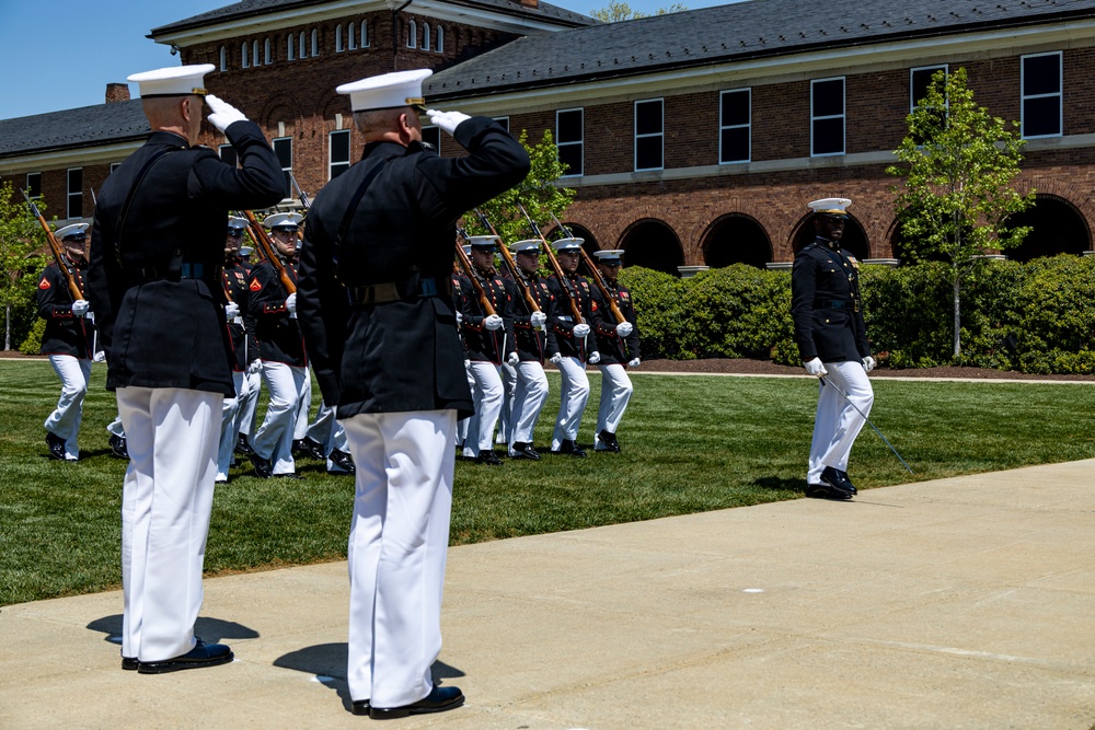 Marine Barracks Washington Change of Command Ceremony