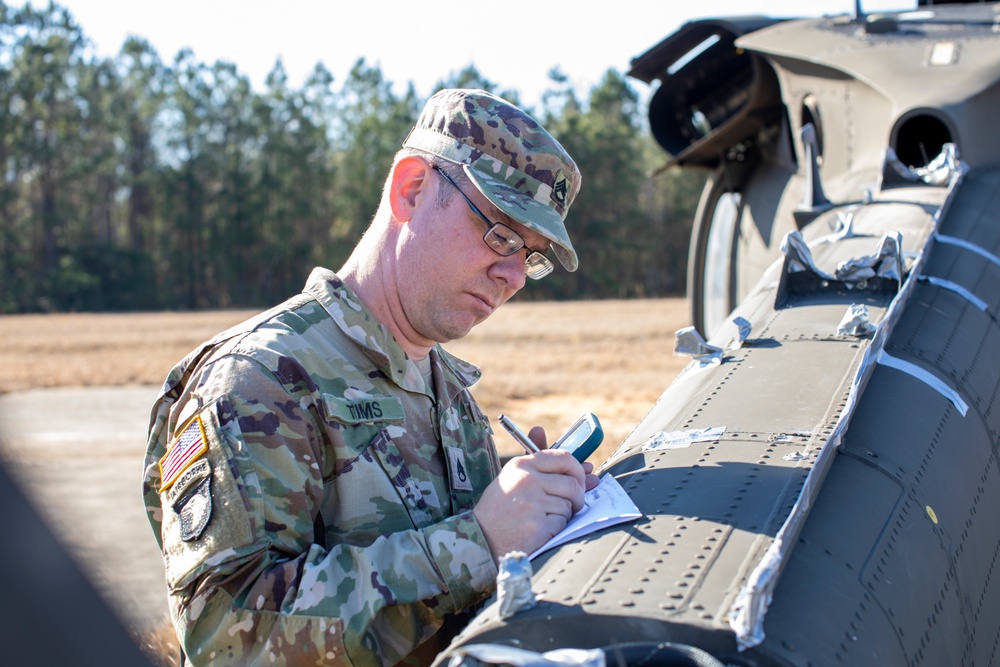 1108th AV GP conducts Maintenance During AT