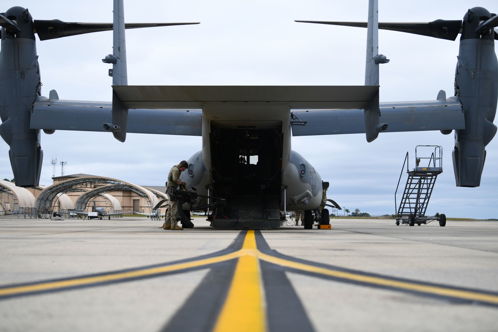 8th SOS conducts training flight on CV-22 Osprey at Hurlburt Field