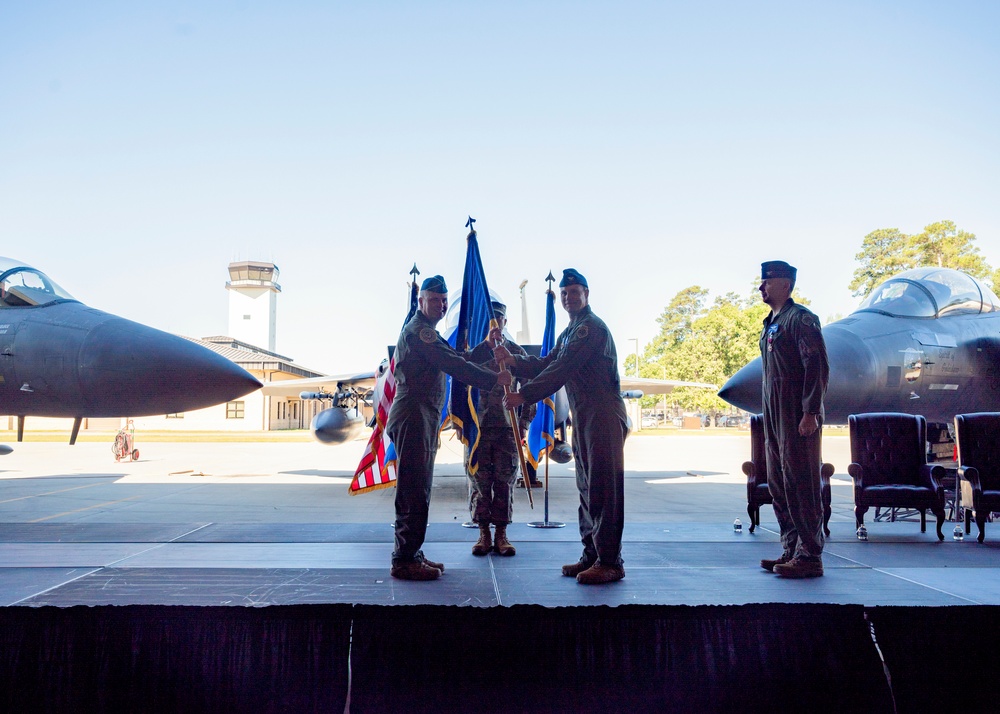 4th Fighter Wing conducts Change of Command ceremony