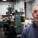 CRREL engineering technician Chris Donnelly in the machine shop