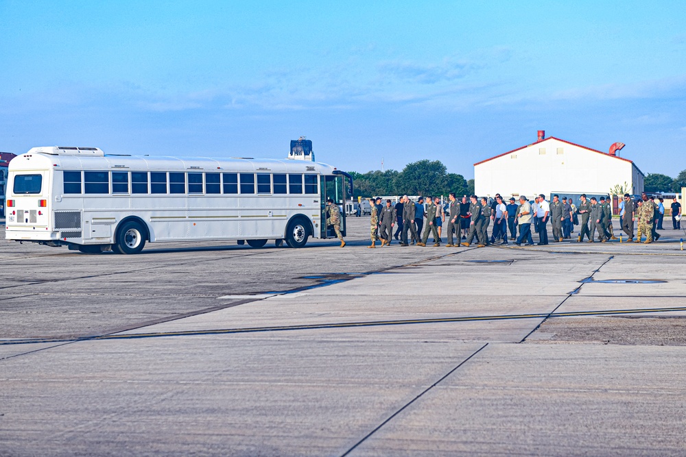 FOD walks ensure clear runways following airshow