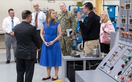 Assistant Secretary of the Navy for Energy, Installations and Environment tours NUWC Division Newport on May 5