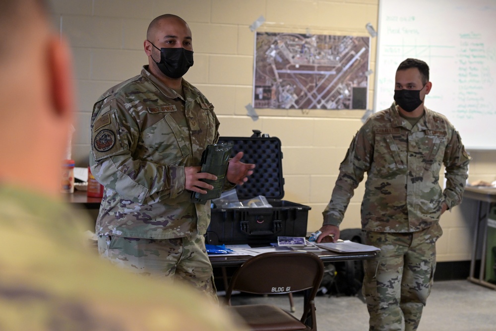 156 CRG Airmen receive CBRN refresher training at SSTK22